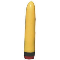 7 inch Large coloured multi speed Vibrator Yellow